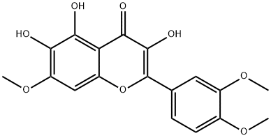 3,5,6-trihydroxy-3',4',7'-trimethoxyflavone