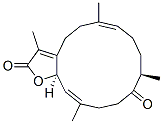 (6E,10R,14E,15aR)-5,8,9,10,13,15a-Hexahydro-3,6,10,14-tetramethylcyclotetradeca[b]furan-2,11(4H,12H)-dione