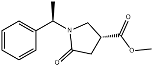 (R)-methyl 5-oxo-1-((R)-1-phenylethyl)pyrrolidine-3-carboxylate