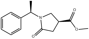 (3S)-5-氧代-1-[(1R)-1-苯基乙基]吡咯烷-3-羧酸甲酯