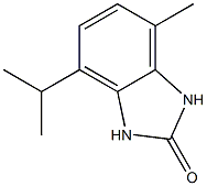 2-Benzimidazolol,4-isopropyl-7-methyl-(6CI)