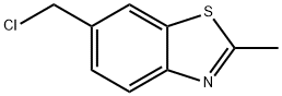Benzothiazole, 6-(chloromethyl)-2-methyl- (6CI)