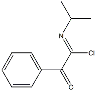 Glyoxylimidoyl chloride, N-isopropyl-2-phenyl- (6CI)