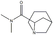 1-Azabicyclo[3.2.1]octane-7-carboxamide,N,N-dimethyl-(6CI)