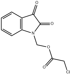(2,3-二氧代-2,3-二氢-1H-吲哚-1-基)氯乙酸甲酯