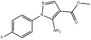 5-氨基-1-(4-氟苯基)-1H-吡唑-4-甲酸甲酯