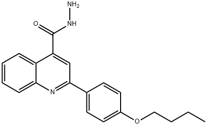 2-(4-丁氧基-苯基)-喹啉-4-甲酰肼