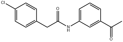 2-(4-氯苯基)-N-(3-乙酰苯基)乙酰胺