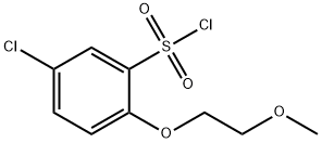 5-chloro-2-(2-methoxyethoxy)benzene-1-sulfonyl chloride