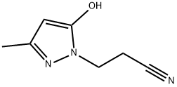 3-(5-Hydroxy-3-methylpyrazol-1-yl)propanenitrile