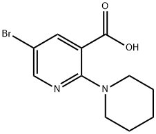 5-溴-2-(哌啶-1-基)烟酸
