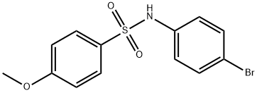 N-(4-溴苯)-4-甲氧基苯磺酰胺
