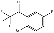 1-(2-Bromo-5-fluorophenyl)-2,2,2-trifluoroethan-1-one