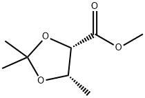 (4S,5S)-2,2,5-Trimethyl-1,3-dioxolane-4-carboxylic Acid Methyl Ester