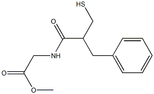 N-[2-(Mercaptomethyl)-1-oxo-3-phenylpropyl]glycine Methyl Ester