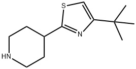 4-(叔丁基)-2-(哌啶-4-基)噻唑