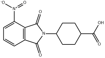 4-(4-硝基-1,3-二氧代-1,3-二氢-2H-异吲哚-2-基)环己烷羧酸