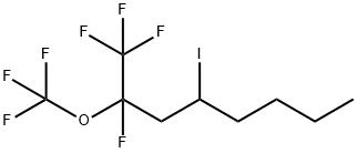 4-Iodo-1,1,1,2-tetrafluoro-2-(trifluoromethoxy)octane