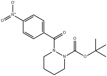 tert-butyl 2-(4-nitrobenzoyl)tetrahydro-1(2H)-pyridazinecarboxylate