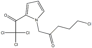 5-Chloro-1-[2-(2,2,2-trichloroacetyl)-1H-pyrrol-1-yl]-2-pentanone
