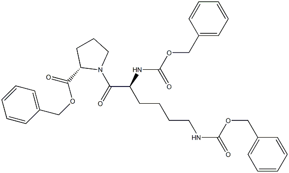 1-[N2,N6-Bis[(phenylmethoxy)carbonyl]-L-lysyl]-L-proline Phenylmethyl Ester
