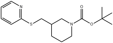 3-(吡啶-2-基硫烷基甲基)-哌啶-1-羧酸叔丁酯