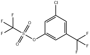 3-Chloro-5-(trifluoromethyl)phenyl triflate, 3-Chloro-5-{[(trifluoromethyl)sulphonyl]oxy}benzotrifluoride