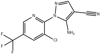 5-amino-1-[3-chloro-5-(trifluoromethyl)-2-pyridinyl]-1H-pyrazole-4-carbonitrile