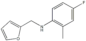 4-fluoro-N-(furan-2-ylmethyl)-2-methylaniline