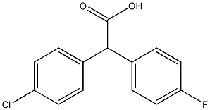 2-(4-氯苯基)-2-(4-氟苯基)乙酸