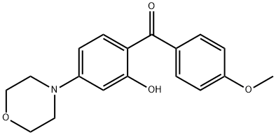 (2-羟基-4-吗啉代苯基)(4-甲氧基苯基)甲酮