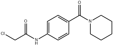 2-氯-N-[4-(哌啶-1-基羰基)苯基]乙酰胺