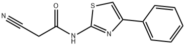 2-氰基-N-(4-苯基-1,3-噻唑-2-基)乙酰胺