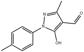 5-羟基-3-甲基-1-(4-甲基苯基)-1H-吡唑-4-甲醛