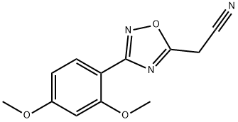[3-(2,4-二甲氧苯基)-1,2,4-恶二唑-5-基]乙腈