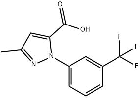 3-甲基-1-(3-(三氟甲基)苯基)-1H-吡唑-5-羧酸