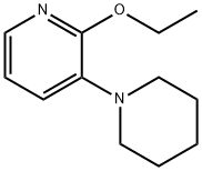 Pyridine, 2-ethoxy-3-(1-piperidinyl)- (9CI)