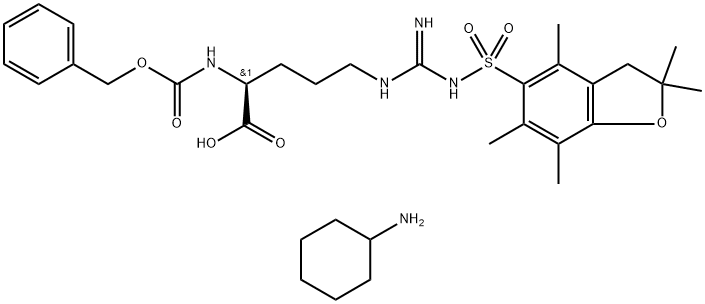 CBZ-L-精氨酸(PBF)-环己胺盐