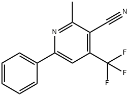 3-Cyano-2-methyl-6-phenyl-4-(trifluoromethyl)-pyridine