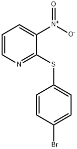 2-[(4-bromophenyl)sulfanyl]-3-nitropyridine