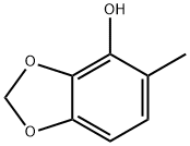 1,3-Benzodioxol-4-ol,  5-methyl-