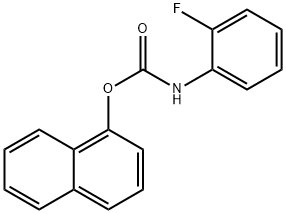1-NAPHTHYL N-(2-FLUOROPHENYL)CARBAMATE