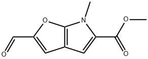 6H-Furo[2,3-b]pyrrole-5-carboxylic  acid,  2-formyl-6-methyl-,  methyl  ester