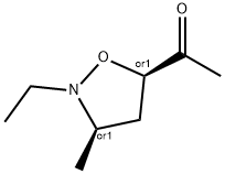 Ethanone, 1-(2-ethyl-3-methyl-5-isoxazolidinyl)-, cis- (9CI)
