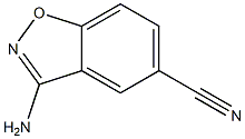 1,2-Benzisoxazole-5-carbonitrile,3-amino-(9CI)