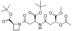 (2S,3S,3''S)-N-[3-(3-acetoxy-3-methoxycarbonylpropanamido)-3-tert-butoxycarbonylpropanoyl]azetidine-2-carboxylic Acid tert-butyl Ester