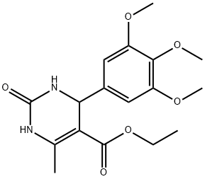 ethyl 6-methyl-2-oxo-4-(3,4,5-trimethoxyphenyl)-1,2,3,4-tetrahydropyrimidine-5-carboxylate