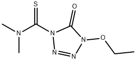 1H-Tetrazole-1-carbothioamide,4-ethoxy-4,5-dihydro-N,N-dimethyl-5-oxo-(9CI)