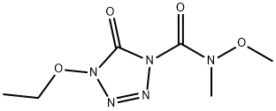 1H-Tetrazole-1-carboxamide,4-ethoxy-4,5-dihydro-N-methoxy-N-methyl-5-oxo-(9CI)