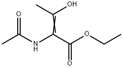 2-Butenoic  acid,  2-(acetylamino)-3-hydroxy-,  ethyl  ester